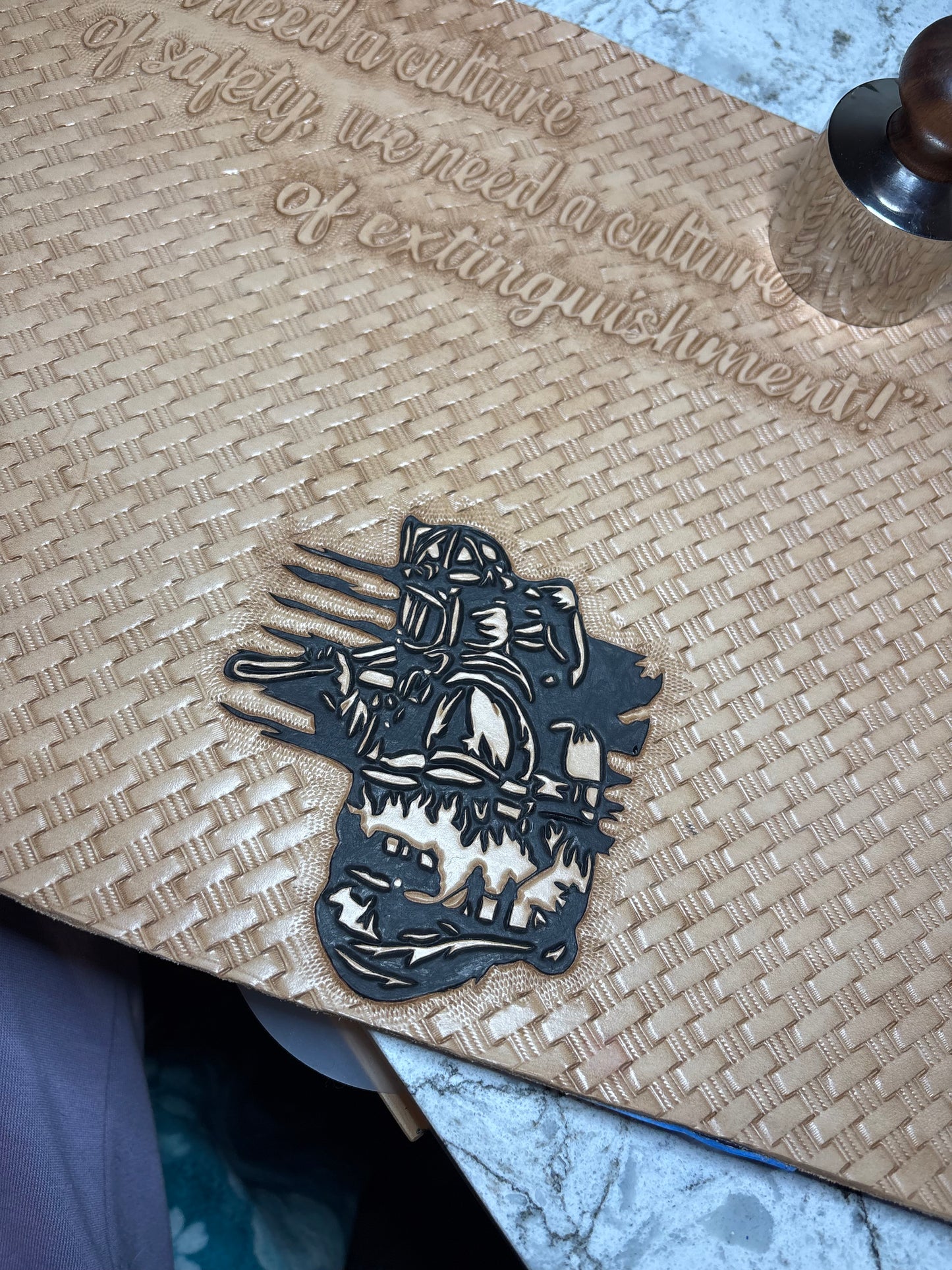 Custom leather accessories