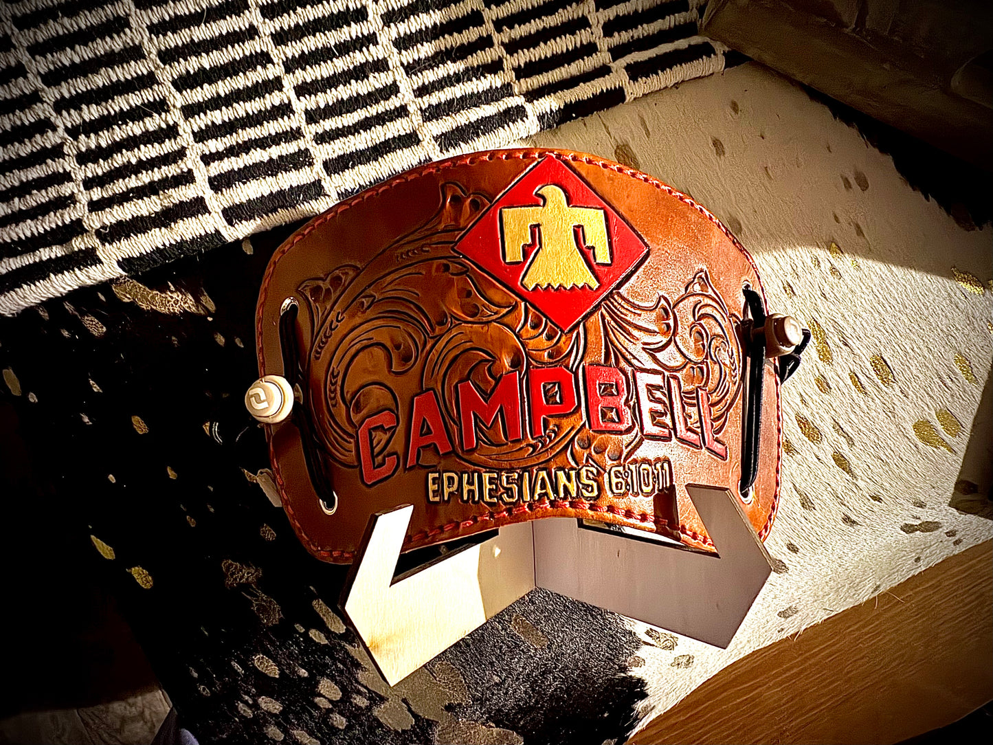 Custom leather accessories