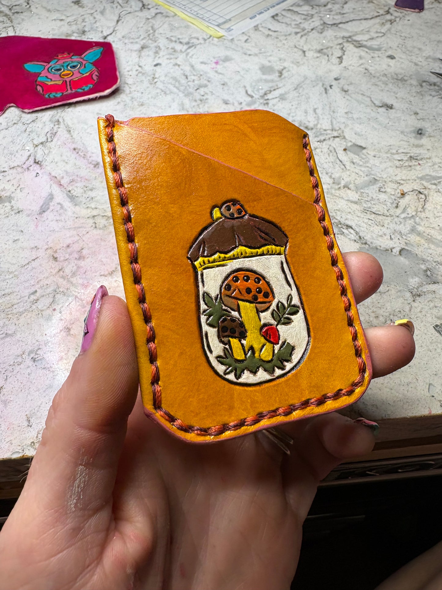 Custom leather accessories
