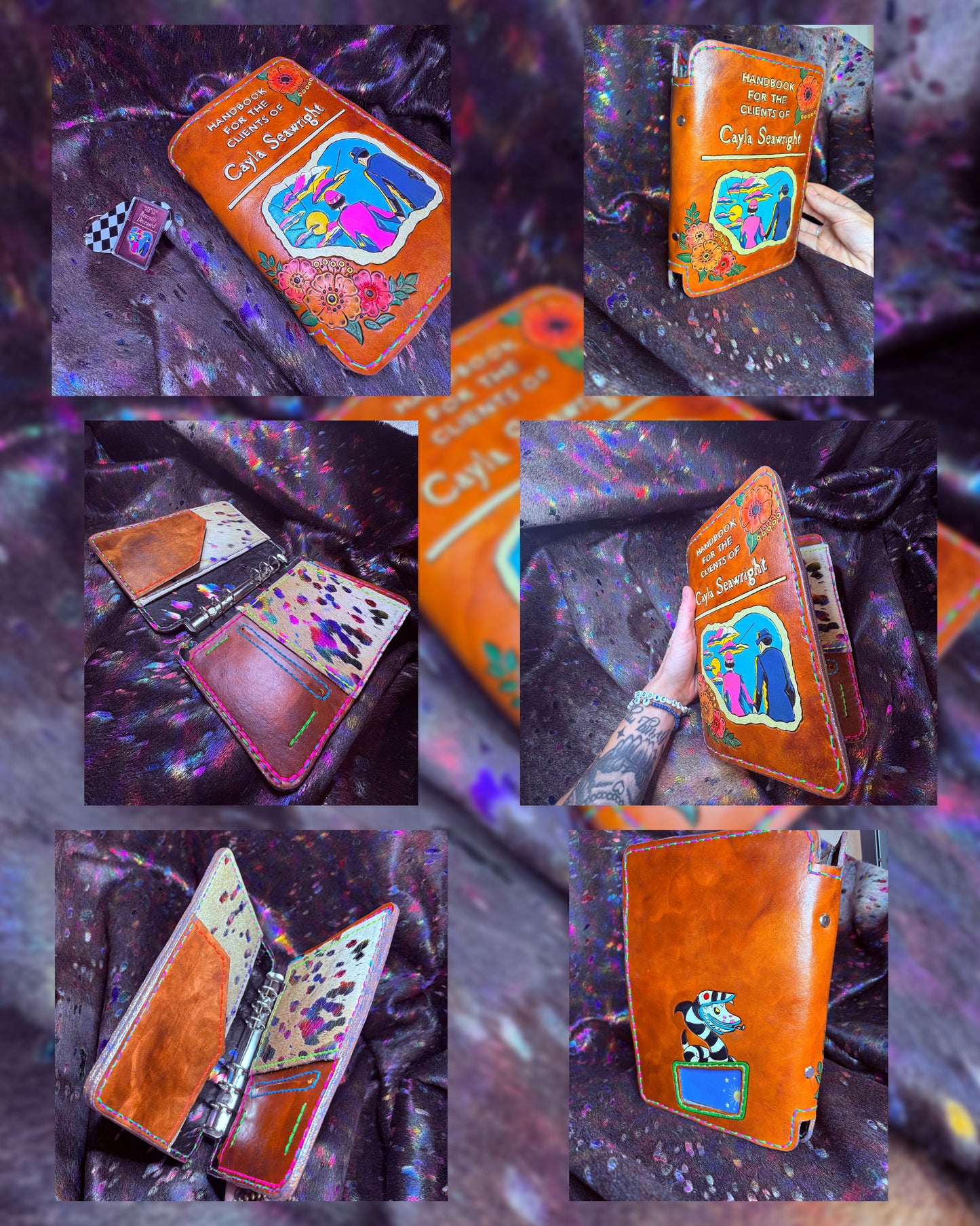 Custom leather accessories